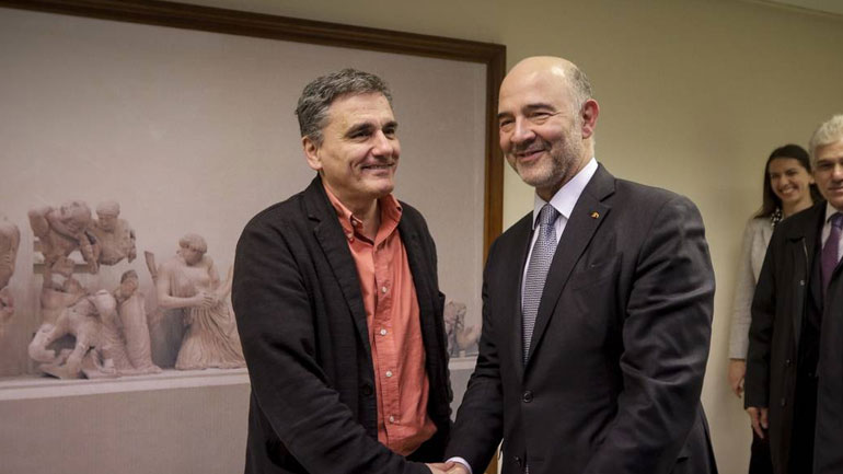 Το πρωί της Τρίτης η συνάντηση Τσακαλώτου – Μοσκοβισί