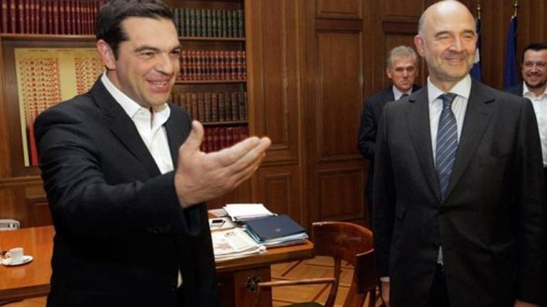 Συνάντηση Αλ. Τσίπρα με Π. Μοσκοβισί την Τρίτη στο Μέγαρο Μαξίμου