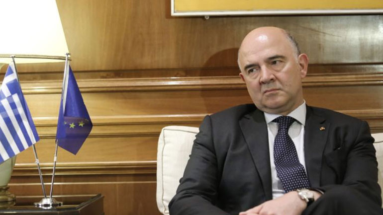 Στην Αθήνα σήμερα ο επίτροπος Οικονομικών Υποθέσεων Πιερ Μοσκοβισί