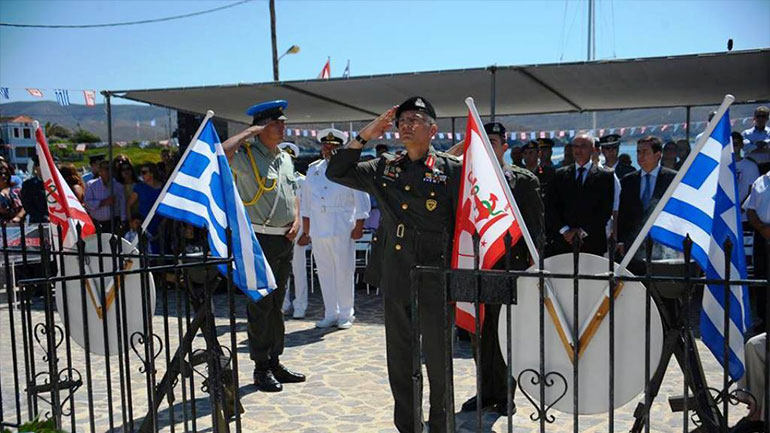 Ο αρχηγός ΓΕΣ στις εκδηλώσεις μνήμης για την 194η επέτειο του ολοκαυτώματος των Ψαρών