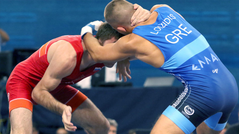 Ξεκίνησε με δύο Ελληνες παλαιστές το Παγκόσμιο Παίδων