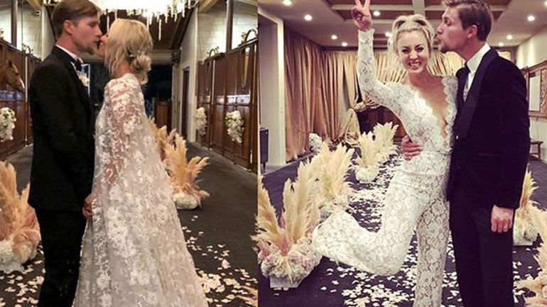 H Kaley Cuoco παντρεύτηκε τον εκλεκτό της καρδιάς της Karl Cook!