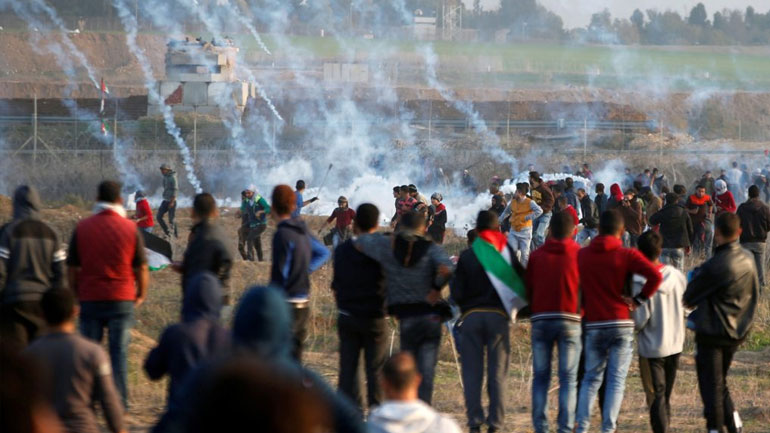 Συγκρούσεις Παλαιστίνιων με τις ισραηλινές δυνάμεις για την κατεδάφιση ενός χωριού βεδουίνων
