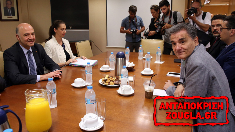 Σεντένο-Μοσχοβισί: Διετής αυστηρή εποπτεία στην Ελλάδα και υλοποίηση δεσμεύσεων