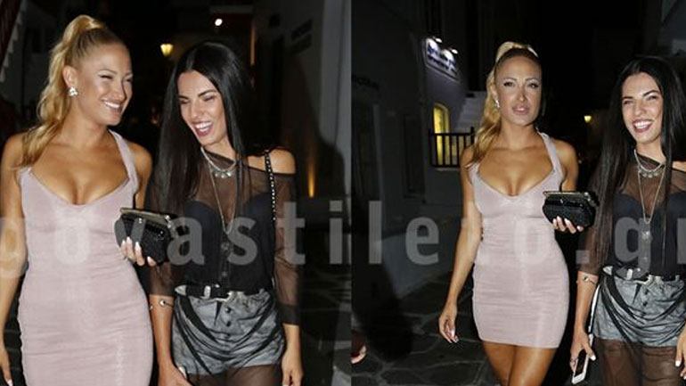 Ιωάννα Τούνη: Απολαμβάνει τη βόλτα της στα γραφικά στενά της Μυκόνου!