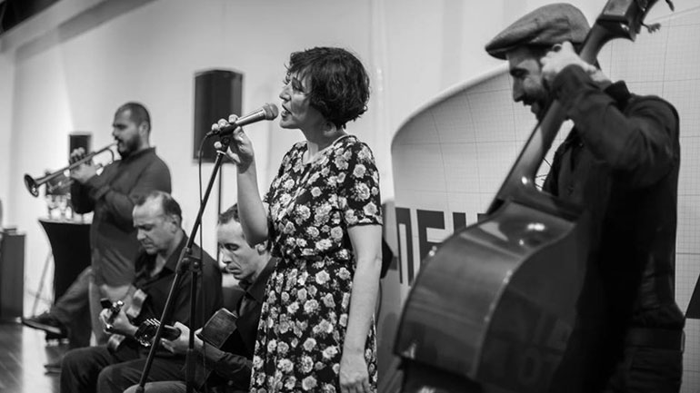 Hot Club de Gréce στο café του Νομισματικού Μουσείου