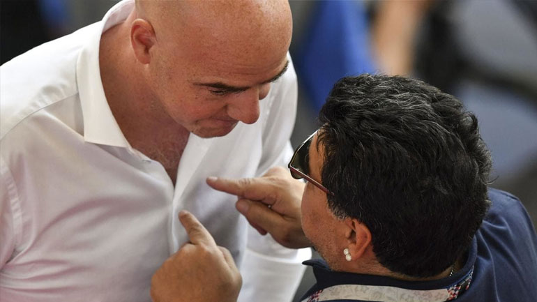 Μαραντόνα: «Ήταν απαράδεκτα όσα είπα. Ζητώ συγγνώμη από τη FIFA»