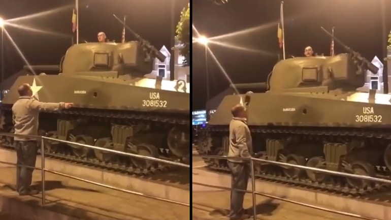 Βγες από το τανκ!