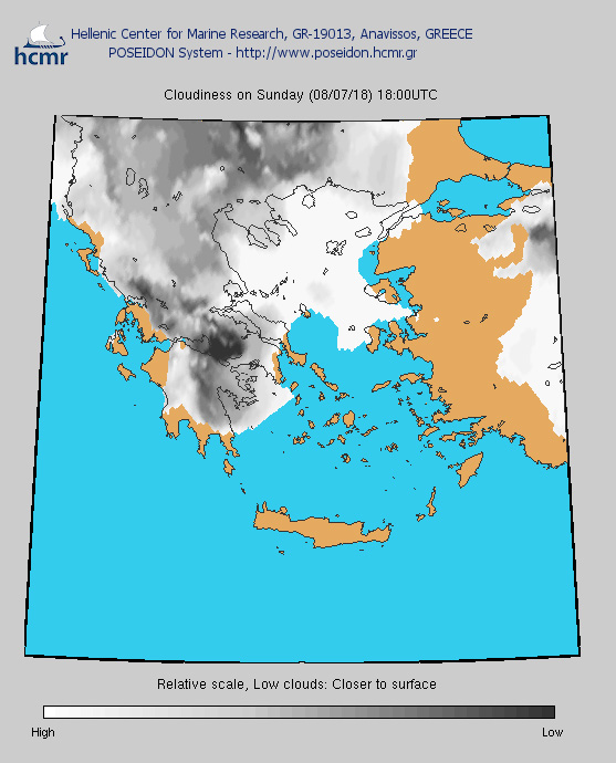 Νεφοκάλυψη (απόγευμα Κυριακής)