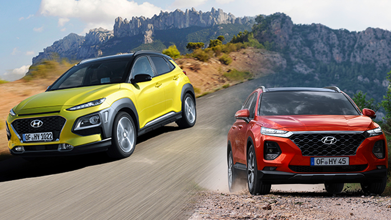 Οδηγούμε τα νέα Hyundai Kona diesel και Santa Fe