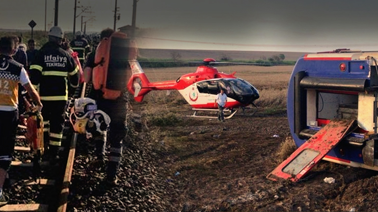 Τραγωδία με εκτροχιασμό τρένου στην Τουρκία