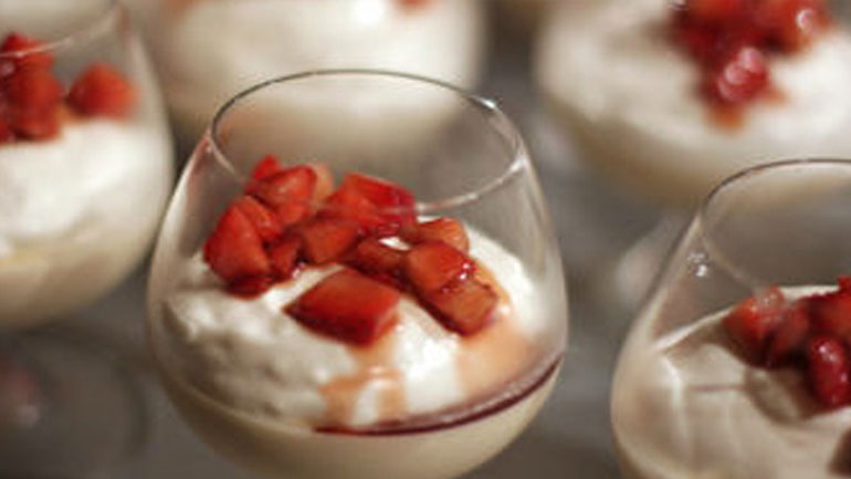 Νόστιμη πανακότα με μπισκότο