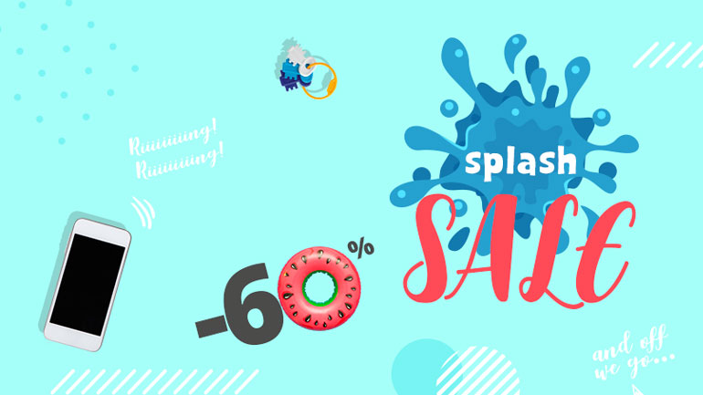 Splash Sale: Εκπτώσεις και καθημερινές εκπλήξεις στο www.you.gr