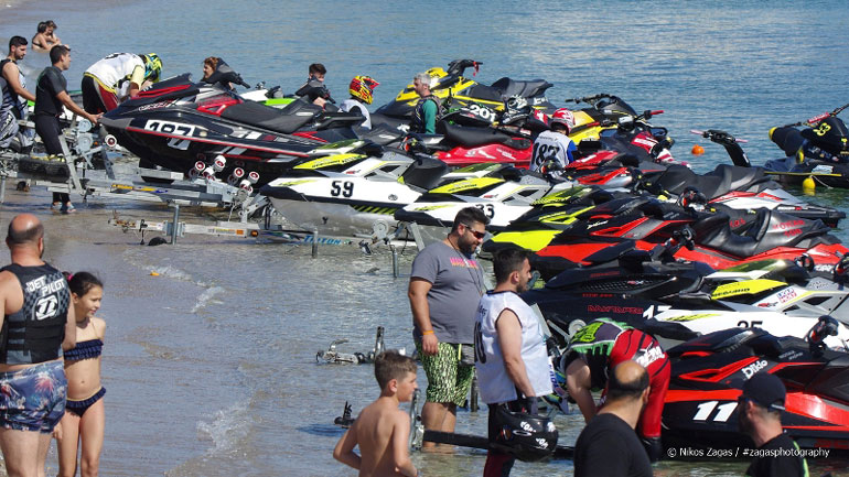 Στο Κιάτο και την Αμάρυνθο τα δύο νέα ραντεβού  για το τζετ σκι