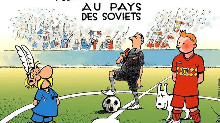 Αστερίξ Vs Τεντέν στον ημιτελικό του Μουντιάλ!