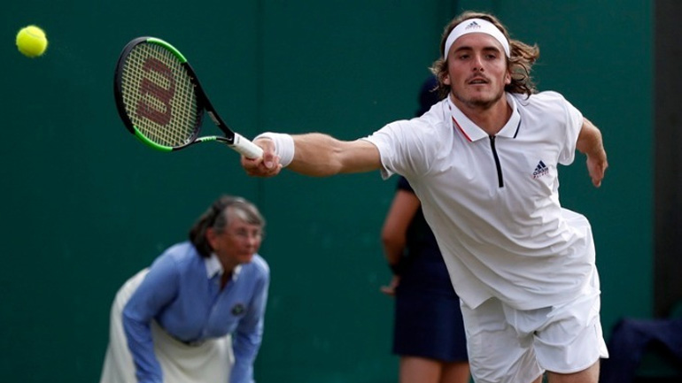 Ο Τσιτσιπάς αντιμετώπισε τον καλύτερο σέρβερ του Γουίμπλεντον