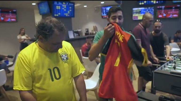 Ποδοσφαιράκι με… άρωμα Ρωσίας σε πρακτορείο ΟΠΑΠ