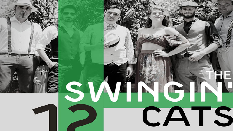 Οι «The Swingin’ Cats» στο Roof Stage του Gazarte Οι «The Swingin’ Cats» στο Roof Stage του Gazarte