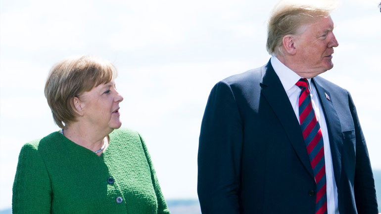 Μέρκελ προς Τραμπ: Η Γερμανία λαμβάνει «ανεξάρτητες» αποφάσεις