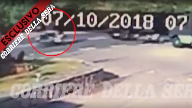 Βίντεο-ντοκουμέντο: Καρέ-καρέ το ατύχημα του George Clooney