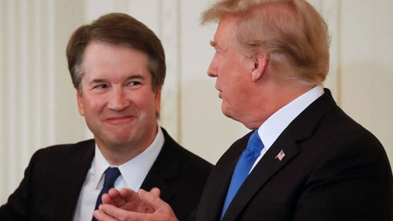 Η ενίσχυση και προστασία των προεδρικών εξουσιών μεταξύ του Ντόναλντ Τραμπ και του δικαστή Μπρετ Κάβανο