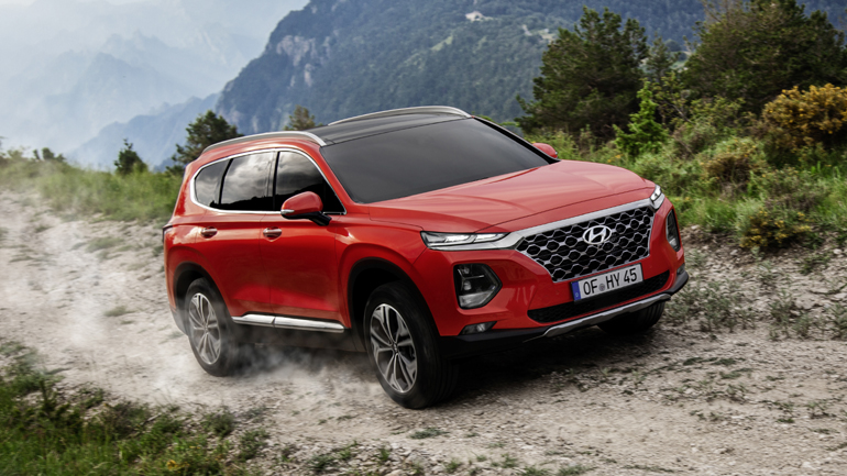 Βενζίνη, diesel και υβριδικό το νέο Hyundai Santa Fe Βενζίνη, diesel και υβριδικό το νέο Hyundai Santa Fe