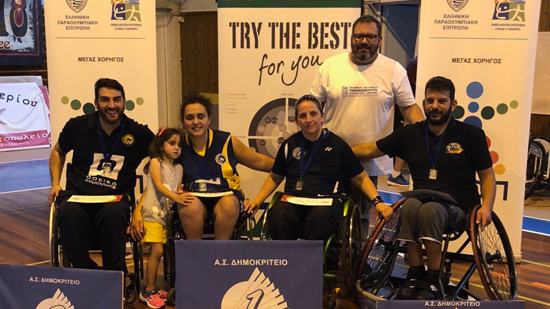 Από δύο χρυσά μετάλλια για Κοροκίδα και Σταμάτη στο πανελλήνιο πάρα μπάντμιντον