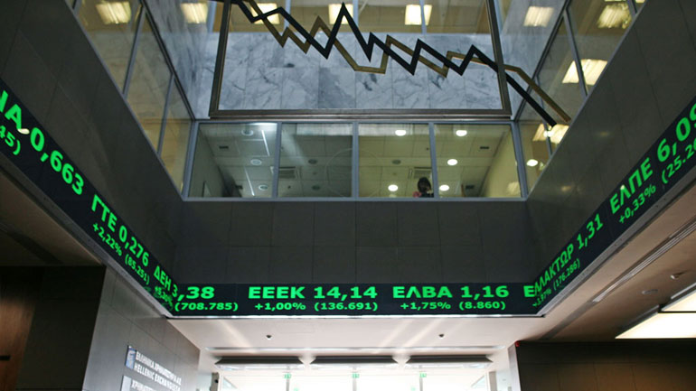 Ανοδικές τάσεις στο Χρηματιστήριο Αθηνών