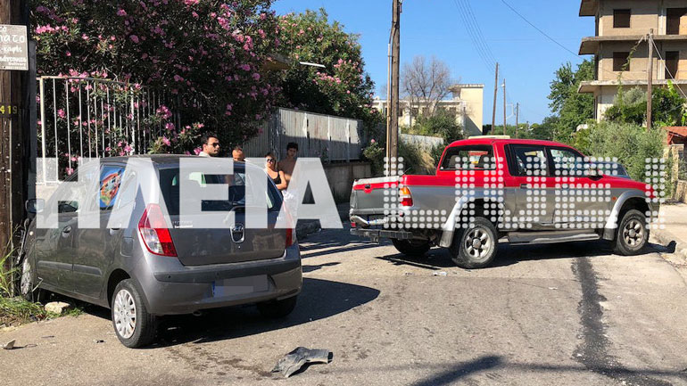 Πύργος: Τραυματίστηκε πεζός έπειτα από σύγκρουση οχημάτων