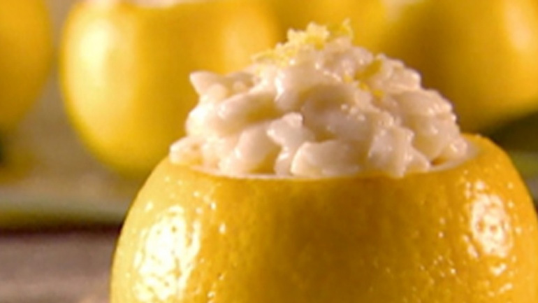 Ιταλικό ριζότο λεμονιού