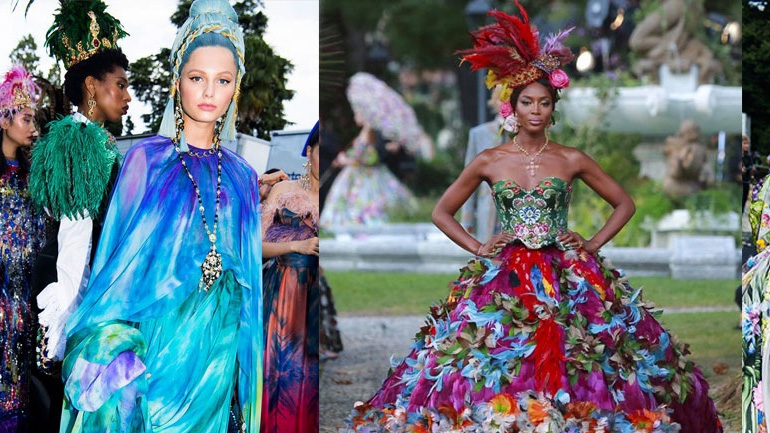Το λαμπερό Alta Moda show των Dolce & Gabbana στη λίμνη Como που θα μείνει στην ιστορία