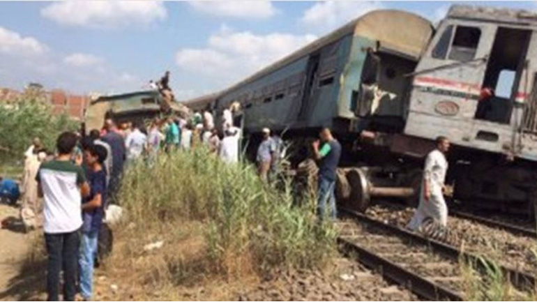 Αίγυπτος: Τουλάχιστον 55 τραυματίες από τον εκτροχιασμό τρένου