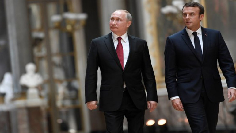 Τι θα συζητήσουν Μακρόν και Πούτιν κατά τη συνάντησή τους στη Μόσχα