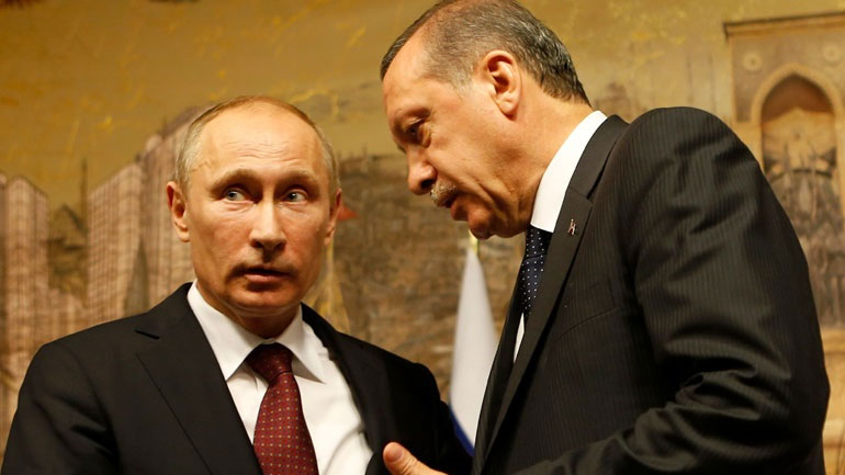 Τηλεφωνική επικοινωνία Πούτιν – Ερντογάν για τη Συρία