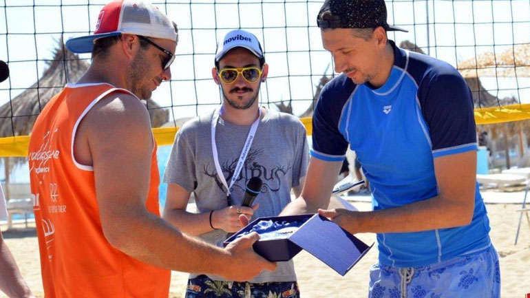Στο Beach Volley της Ίου ο Δημήτρης Διαμαντίδης