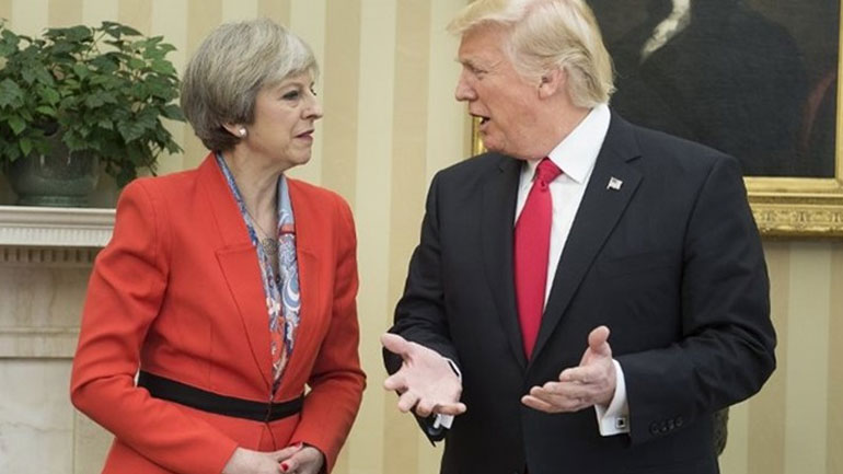 Ο Τραμπ συμβούλευσε την Μέι να μην διαπραγματευτεί το Brexit αλλά να προσφύγει στα δικαστήρια εναντίον της Ε.Ε.