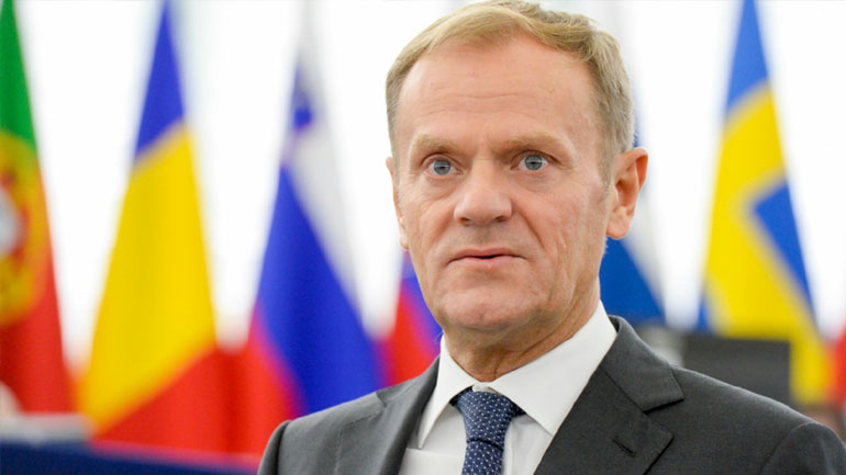 Ντόναλντ Τουσκ: «Ψεύτικες ειδήσεις ότι η ΕΕ και οι ΗΠΑ είναι εχθροί»