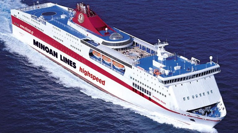 Εγκαινιάστηκε η νέα γραμμή Πειραιάς – Χανιά των “Μινωικών Γραμμών