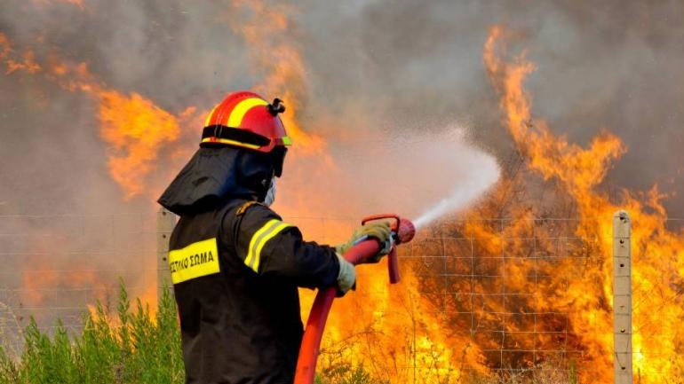 Τα πύρινα μέτωπα στην Κρήτη