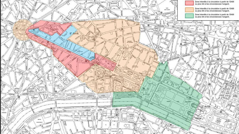 Κλειστό το κέντρο του Παρισίου 