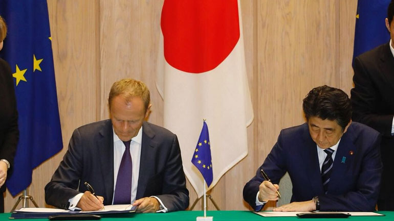 ΕΕ:Τα βασικά στοιχεία της εμπορικής συμφωνίας ΕΕ-Ιαπωνίας