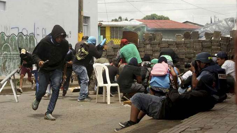 Νικαράγουα: Επίθεση των κυβερνητικών δυνάμεων στο προπύργιο των εξεγερμένων