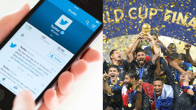 H Γαλλία πρωταθλήτρια και στο ελληνικό Twitter