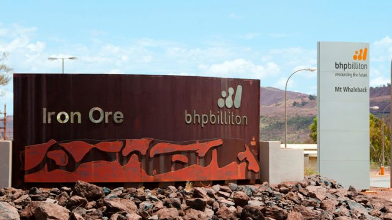 BHP Billiton: Αυξήθηκε 9% η παραγωγή σιδηρομεταλλεύματος