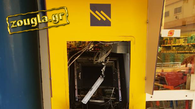 Έκρηξη σε ΑΤΜ στο Π. Φάληρο