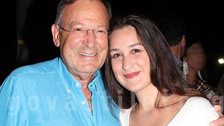 Ανδρέας Φουστάνος: Σπάνια δημόσια εμφάνιση με την κόρη του Ανδριάννα!