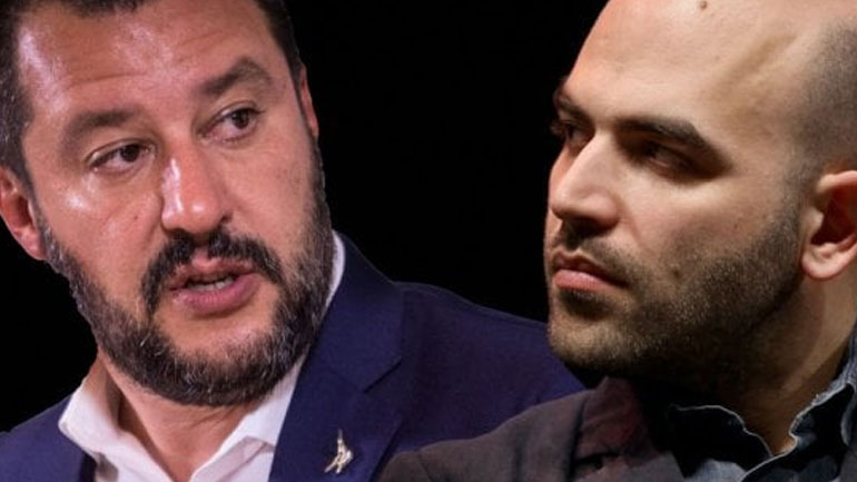 Ιταλία: Ο Σαλβίνι κατέθεσε μήνυση εναντίον του συγγραφέα Ρομπέρτο Σαβιάνο για συκοφαντική δυσφήμιση