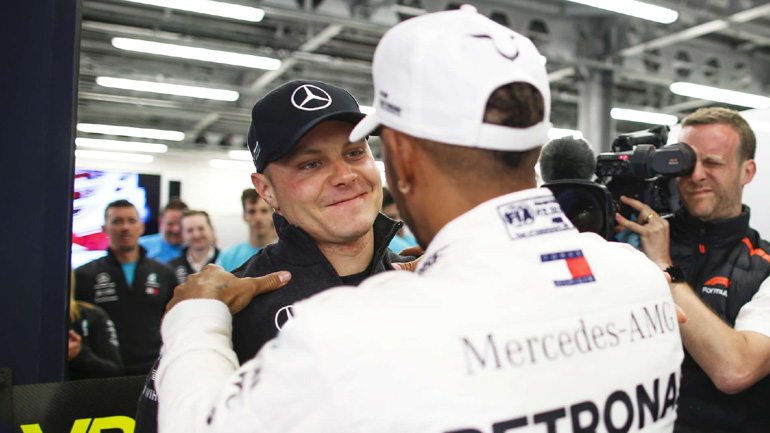 Ο Hamilton κράτησε τον Bottas στη Mercedes!
