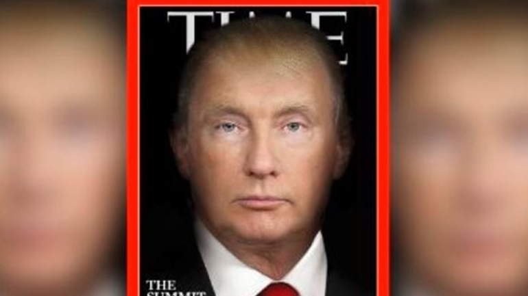 Το TIME δημιούργησε τον «Τραμπούτιν»