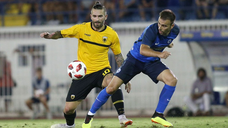 Bελτιωμένη η ΑΕΚ στο ισόπαλο (0-0) φιλικό με τον Ατρόμητο